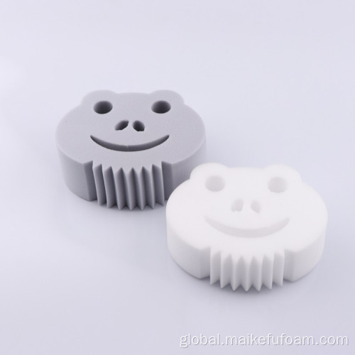 Original Melamine Sponge Compressed Nano Melamine Foam Cartoon animal shape Manufactory